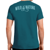 Muckross Wild Irish Gin Shield T-Shirt Indigo Back